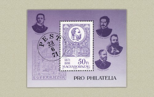 PRO PHILATELIA III. - BLOKK PRO PHILATELIA III. - BLOKK