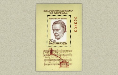 KODÁLY ZOLTÁN II. - BLOKK KODÁLY ZOLTÁN II. - BLOKK
