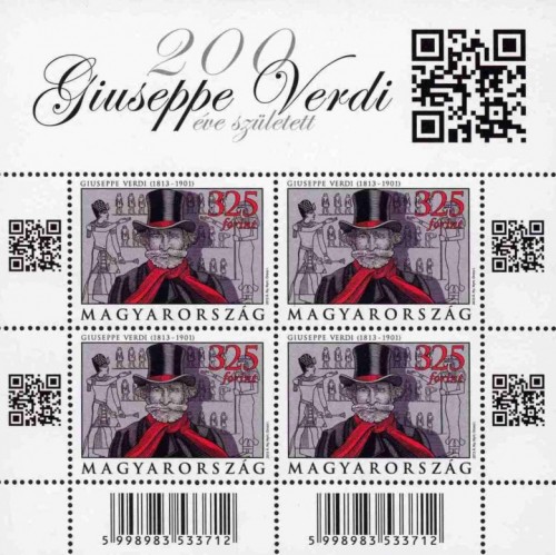 2013 200 ÉVE SZÜLETETT GIUSEPPE VERDI