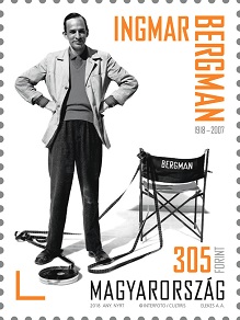 2018. 100 éve született Ingmar Bergman - Bélyeg 2018. 100 éve született Ingmar Bergman - Bélyeg