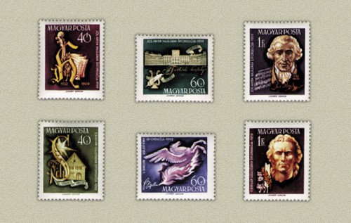 JOSEPH HAYDN ÉS FRIEDRICH SCHILLER - BÉLYEGSOR JOSEPH HAYDN ÉS FRIEDRICH SCHILLER - BÉLYEGSOR