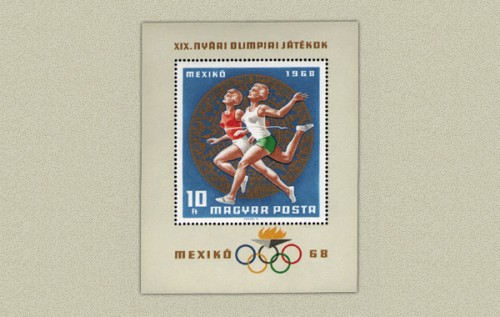 OLIMPIA V. - MEXIKÓ - BLOKK OLIMPIA V. - MEXIKÓ - BLOKK