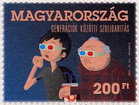 NEMZEDÉKEK KÖZÖTTI SZOLIDARITÁS - FORGALMI BÉLYEG NEMZEDÉKEK KÖZÖTTI SZOLIDARITÁS - FORGALMI BÉLYEG