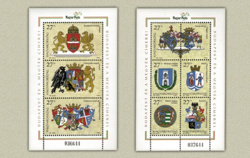 BUDAPEST ÉS A MEGYÉK CÍMEREI II. BUDAPEST ÉS A MEGYÉK CÍMEREI II.