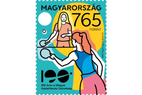 2024. 100 éves a Magyar Asztalitenisz Szövetség - Bélyeg 2024. 100 éves a Magyar Asztalitenisz Szövetség - Bélyeg