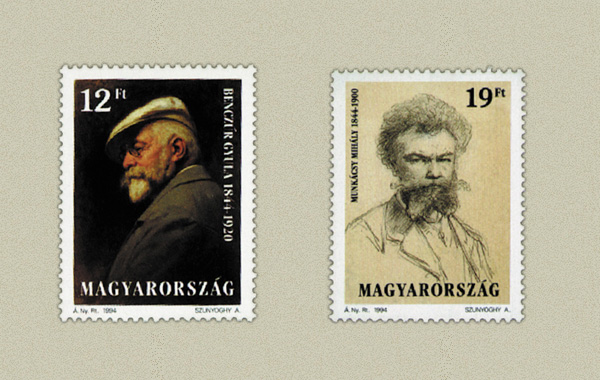 MUNKÁCSY MIHÁLY ÉS BENCZÚR GYULA MUNKÁCSY MIHÁLY ÉS BENCZÚR GYULA