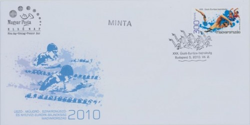 XXX. ÚSZÓ, MŰUGRÓ, SZINKRONÚSZÓ ÉS NYÍLTVÍZI EB. - FDC XXX. ÚSZÓ, MŰUGRÓ, SZINKRONÚSZÓ ÉS NYÍLTVÍZI EB. - FDC