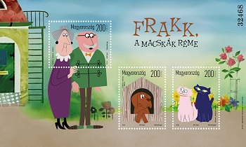 2020. Mesehősök II.: Frakk, a macskák réme - Bélyegblokk 2020. Mesehősök II.: Frakk, a macskák réme - Bélyegblokk