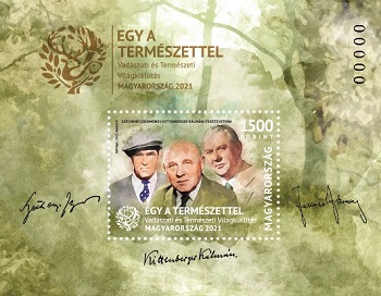 2021. „Egy a Természettel” Vadászati és Természeti Világkiállítás - Bélyegblokk 2021. „Egy a Természettel” Vadászati és Természeti Világkiállítás - Bélyegblokk