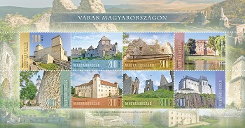 2021. Várak Magyarországon II. - Bélyegkisív 2021. Várak Magyarországon II. - Bélyegkisív