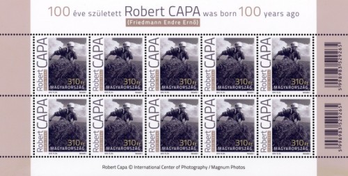 2013 100 ÉVE SZÜLETETT ROBERT CAPA