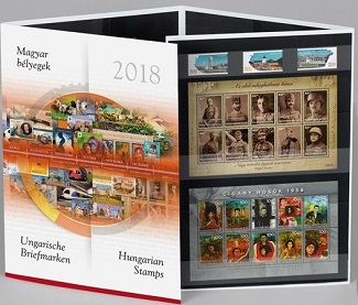 2018. Éves bélyegszett 2018 2018. Éves bélyegszett 2018