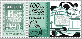 2019. 100 éves A Pécsi Bélyeggyűjtők Egyesülete - Bélyeg 2019. 100 éves A Pécsi Bélyeggyűjtők Egyesülete - Bélyeg