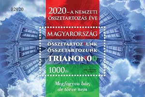 2020. A Nemzeti Összetartozás Éve 2020 - Bélyegblokk 2020. A Nemzeti Összetartozás Éve 2020 - Bélyegblokk
