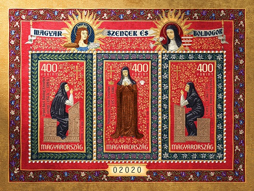 2020. Magyar Szentek és boldogok VIII. - Bélyegblokk 2020. Magyar Szentek és boldogok VIII. - Bélyegblokk