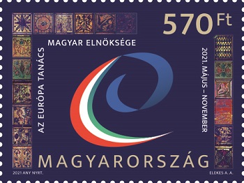 2021. Az Európa Tanács magyar elnöksége - Bélyeg 2021. Az Európa Tanács magyar elnöksége - Bélyeg