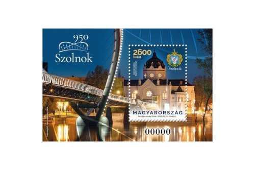 2025. 950 éves Szolnok - bélyegblokk 2025. 950 éves Szolnok - bélyegblokk