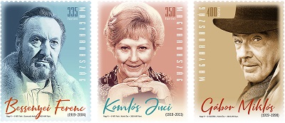 2019. Jeles magyar előadóművészek - Bélyegsor 2019. Jeles magyar előadóművészek - Bélyegsor