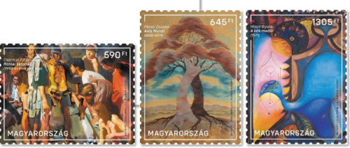2025. Kortárs Magyar Képzőművészet - bélyegsor