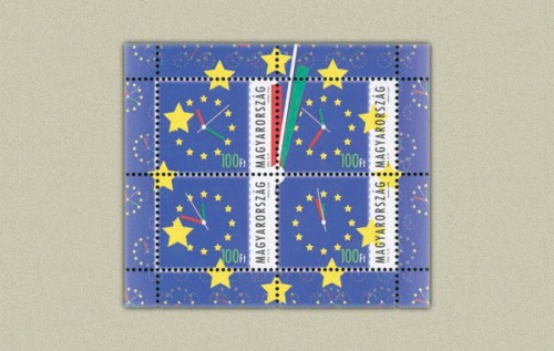 2004. Úton az Európai Unióba - Bélyeg blokk 2004. Úton az Európai Unióba - Bélyeg blokk