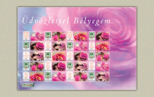 ÜZENET BÉLYEGEM - VIRÁGOK ÜZENET BÉLYEGEM - VIRÁGOK