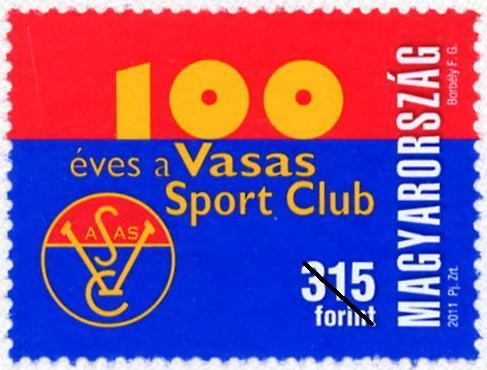 100 ÉVES A VASAS SPORT CLUB 100 ÉVES A VASAS SPORT CLUB